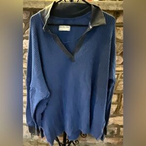 (NWOT) We The Free Waffle Knit Pullover | Size M |